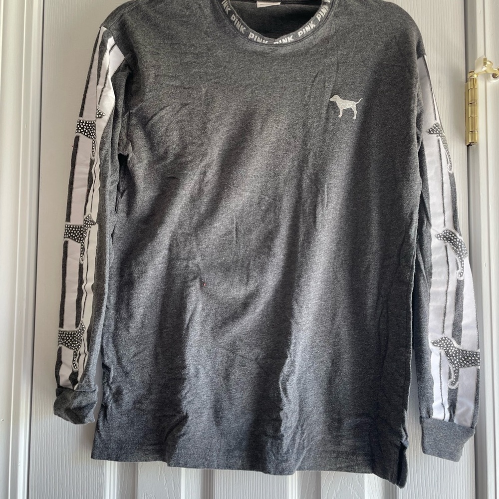 VS PINK Long Sleeve Shirt with BLING